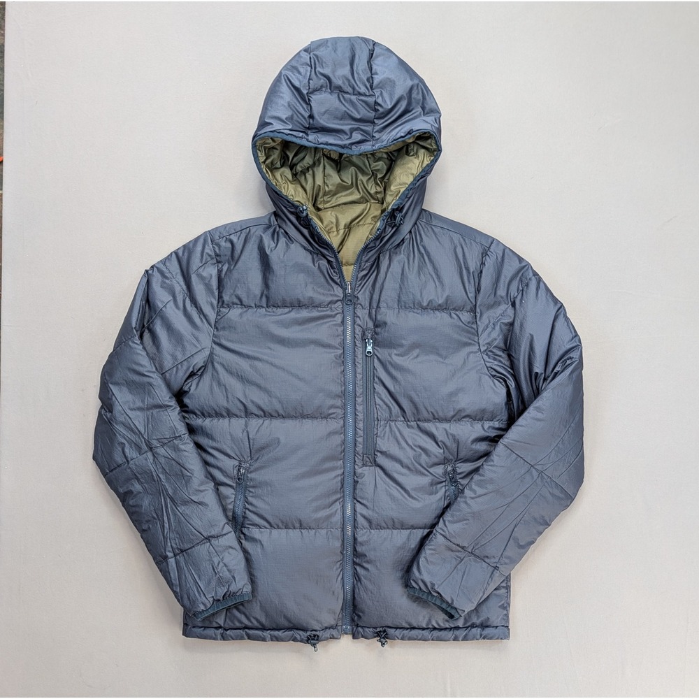 Outerknown Reversible Down Hooded Jacket Mens Med… - image 5